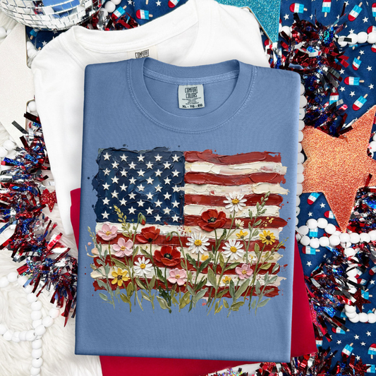 American Flag Wildflowers